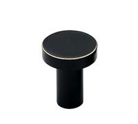 Fagoritime Ganci for accappatoio in ottone | Multicolor S e L, parete interna del corridoio della cucina del bagno: appendi cappotti, asciugamani, vestiti(Black-s)