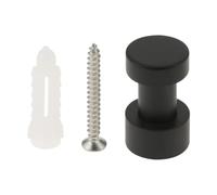 Fagoritime Gancio porta accappatoio in ottone | Multicolor 32mm for Appendere Borsa, Cappello, Chiave, Maschera, Asciugamano, Accappatoio: Cucina, Bagno(Black)