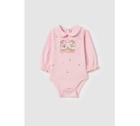 FAGOTTINO, Body In Cotone Bio Con Stampa Cip & Ciop, Neonata, Rosa, Taglia: 6-9