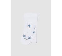 FAGOTTINO, Collant Elasticizzati Bianchi Da Neonata Con Stitch, Bambina, Bianco, Taglia: 18-24