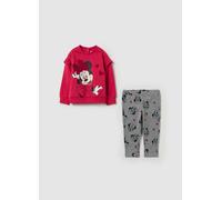 FAGOTTINO, Jogging Set Con Rouches E Stampa Minnie, Bambina, Multicolor, Taglia: 30-36
