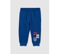 FAGOTTINO, Pantaloni Jogger Da Bambino In Puro Cotone Blu Regular Fit, Blu, Taglia: 24-30