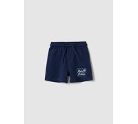 FAGOTTINO, Short In Puro Cotone Blu Da Bimbo Regular Fit Con Grafica, Bambino, Blu, Taglia: 18-24