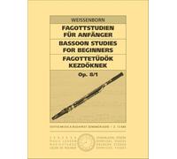 Fagottstudien für Anfänger I op. 8-1. Fagotto solo.