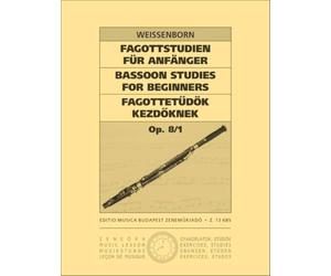 Fagottstudien für Anfänger I op. 8-1. Fagotto solo.
