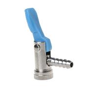 Faguo Valvola del connettore del gonfiatore della Testa della Pompa dell'Aria della Bicicletta 6mm / 8mm MTB Parti della Bici Riciclaggio dell'adattatore per Accessori da Ciclismo in Rame