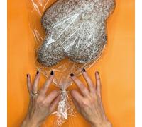 FAH - 10 Sacchetti per Alimenti Trasparenti + 10 Chiusure Metalliche - 35 x 48 cm, Buste per Confezionare Panettone, Colomba, Ideali per Conservazione di Alimenti, Biscotti, Torte, Pane