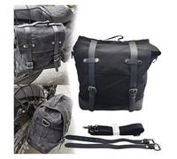 FAHBSTR Borsa Da Sella Per Moto Per Softail Per Dyna Per Custom Universale Personalizzata Borsa Laterale Attrezzi Tela Impermeabile Viaggio Bagagli Bisaccia