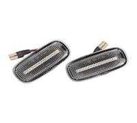 FAHBSTR Indicatore Laterale Per A2 A3 8L A4 2000-2006 2 Pezzi Luci Laterali Lampeggianti Dinamiche Per Auto Sequenziali(2PCS Dynamic Crystal)