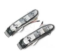 FAHBSTR Indicatore Laterale Per B&enz W220 W215 CL S S300 1999-2002 Specchietto Laterale Indicatori Direzione Luci LED Luce Ampia(Right,Nero)