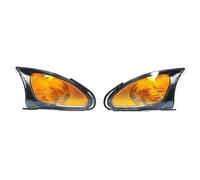 FAHBSTR Indicatore Laterale Per B&MW Per Serie 3 E46 4 Porte 318i 320i 325i 330i 2002-2005 Luce Posizione A LED Per Auto Luce Posizione Angolare Parcheggio Modanatura(Giallo,Left and Right)