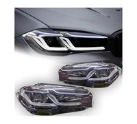 FAHBSTR Indicatore Laterale Per B&MW X5 LED 2014-2018 F15 F16 DRL X6 Faro Anteriore Lente Proiettore(Right Hand Drive)
