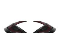 FAHBSTR Indicatore Laterale Per Civic 10a Generazione 2016-2020 Fanali Posteriori Scaglie Drago Gruppo Luci A LED DRL Luce Freno Retromarcia(Red Smoke)
