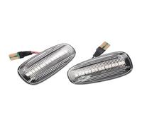 FAHBSTR Indicatore Laterale Per O&pel Per Zafira A 99-05 Per Astra G 98-09 2 PEZZI Indicatore Direzione Dinamico Luce Posizione Laterale Pannello 12V LED(Dynamic Crystal Type)