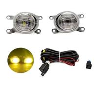FAHBSTR Indicatore Laterale Per T&oyota Per Yaris Per Vios 2020-2022 Relè Segnale Di Svolta Dinamico Giallo DRL Luce Diurna A LED 2 Pezzi(Yellow Fog and wire)