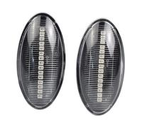 FAHBSTR Indicatori Direzione Sequenziali Una Coppia Dinamica Auto Indicatore Laterale Acqua Che Scorre Lampeggiante Direzione Per Suzuki Per Swift Per Jimmy Per Vitara SX4 Per Alto(Dynamic Crystal)