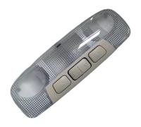 FAHBSTR Luce Lettura Interna Plafoniera Per Ecosport 2.0L 2017-2018 Per EcoBoost 125 2016-2017 Luce Di Lettura Sul Tetto Dell'auto Soffitto Interno(Front Beige)