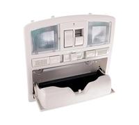 FAHBSTR Luce Lettura Interna Plafoniera Per Mazda 6 2009 2010 2011 2012 2013 GS4C-69-970D-75 Con Interruttore Tettuccio Apribile Consolle Superiore Grigia Luce Lettura Sul Tetto Dell'auto