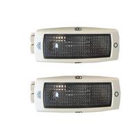 FAHBSTR Luce Lettura Interna Plafoniera Per VW Per Golf 4 Per Jetta A4 MK4 Per Passat B5 Per Maggiolino Per TIGUAN 3B0947291 Plafoniera Interna Da Lettura Posteriore Soffitto(Beige 2pcs)