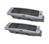 FAHBSTR Luce Lettura Interna Plafoniera Per VW Per Golf 4 Per Jetta A4 MK4 Per Passat B5 Per Maggiolino Per TIGUAN 3B0947291 Plafoniera Interna Da Lettura Posteriore Soffitto(Grey 2pcs)