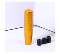 FAHBSTR Pomello Del Cambio Universale Per Auto MT Leva Cambio Pomello Cambio Maniglia In Alluminio 13 Cm Leva Cambio Manopola Pomelli leva cambio(Yellow 13cm)