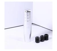 FAHBSTR Pomello Del Cambio Universale Per Auto MT Leva Cambio Pomello Cambio Maniglia In Alluminio 13 Cm Leva Cambio Manopola Pomelli leva cambio(Silver 13cm)