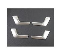 FAHBSTR Set maniglie Per A4 Per B6 Per B7 2002-2008 Car Interior Door Handle Cover Trim Adesivi Per La Decorazione Della Ciotola Porta(Silver door handle)