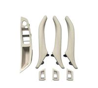 FAHBSTR Set maniglie Per Serie 5 Per F10 Per F11 Per F18 Car Interior Door Handle Panel Pull Trim Cover(LHD Oyster)