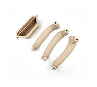 FAHBSTR Set maniglie Per X3 Per X4 Per F25 Per F26 2010-2017 Maniglia Per Porta Interna Sinistra Destra Per Auto LHD Copertura Per Rivestimento Interno Della(Beige 4Pcs)