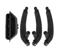 FAHBSTR Set maniglie Sinistra Destra Maniglia Interna Della Porta Pannello Interno Tirare La Copertura Cornice Per X3 X4 F25 F26 51419209216(Nero,LHD)