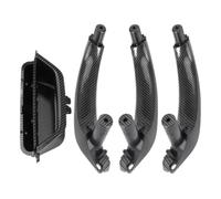 FAHBSTR Set maniglie Sinistra Destra Maniglia Interna Della Porta Pannello Interno Tirare La Copertura Cornice Per X3 X4 F25 F26 51419209216(Carbon,LHD)
