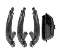 FAHBSTR Set maniglie Sinistra Destra Maniglia Interna Della Porta Pannello Interno Tirare La Copertura Cornice Per X3 X4 F25 F26 51419209216(Carbon,RHD)