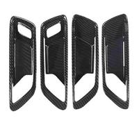 FAHBSTR Telaio Trim per Maverick 2022 2023 2024 ABS Pannello Rivestimento Telaio Maniglia Interna Portiera Dell'auto(Carbon Fiber Texture)