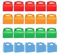 Fahibin 20pcs Scatole per Dolcetti in Carta, Scatole per Dolci Decorative, Scatola regalo quadrata di carta, per Bomboniere, Feste, Matrimoni