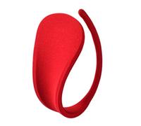 Fahou Donne C String Mini Slip Copertina Tinta unita Invisibile Mutandine Leopardo Lingerie Rosso Taglia