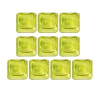 Fahoujs 10 x Capo chiave radice durabilità per tastiere meccaniche trasparenti backlits PC costruzione backlits tasto di ricambio per tastiera