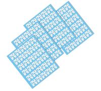 Fahoujs 120pieces Tastiere Meccaniche Interruttori Scossa Elettrica Riduzione del Rumore Schiuma Isolante Per Switches Stabilizzatori Pozzetti Underpad
