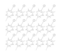 Fahoujs 15 pezzi Romance Love spine fascino a forma di cuore in argento antico, portatile, per orecchini, collane, bracciali, gioielli unici per il fai da te, Taglia unica, come descritto, come