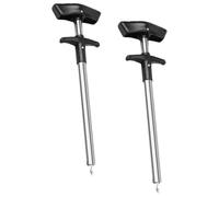Fahoujs 2 separatori a ganci, per pesca in alluminio, per dehooker Out Fish Remover Tool