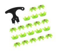 Fahoujs 21 Scarpe Da Golf Antiscivolo Chiodate Durabilità Tacchette Silenziose Sostituzioni Scarpe Da Golf Parte Da Allenamento Leggera Per Massimo Comfort