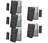 Fahoujs 5 coperture isolate per alimenti per scatole TakeAways, portatili e robuste, per un efficace trattamento del calore e un uso quotidiano per il tempo libero isolato