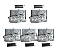 Fahoujs 5 coperture isolate per alimenti per scatole TakeAways, portatili e robuste, per un efficace trattamento del calore e un uso quotidiano per il tempo libero isolato