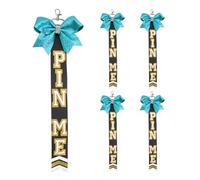 Fahoujs 5pcs scintillanti Cheer Portachiavi Zaino Fascino Portachiavi Amicizia Ornamento Adatto per Giochi E Concorsi Teen Giustizia Squad Regali