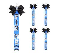 Fahoujs 5pcs scintillanti Cheer Portachiavi Zaino Fascino Portachiavi Amicizia Ornamento Adatto per Giochi E Concorsi Teen Giustizia Squad Regali