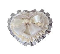 Fahoujs Artigianato Gothic Lolitas Small Hair Clip Con Perline E Pizzo Bowknot Accessori Moda Per Gli appassionati di Stili Unici