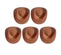 Fahoujs Bambole in miniatura Piccolo Partito Giocattoli Bambole Partito Puntelli Di Plastica Cowboy Cowgirl Per Artigianato Occidentale 5/10 Percento Cowboy Per Artigianato Cowgirl Western Decorazione