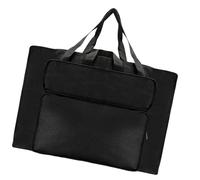 Fahoujs BORSE DA MARRONE CON RESISTENZA ALL'ACQUA DEL TAVOLO Indossare Pratica tascabile Artista Con Artisti Per Opere D'Arte, Nero