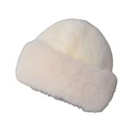 Fahoujs Cappello mongolo Cappello da Cacciatore in Morbida Pelliccia Sintetica con paraorecchie Protettivo per attività Invernali all ' Aperto Cappello da Pescatore Essenziale per Sport sulla Neve