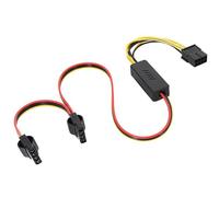 Fahoujs Cavo per disco rigido da 8 pin a 4 pin, 12 V a 5 V, passo verso il basso, adattatore per convertitore per unità GPU cavo di alimentazione