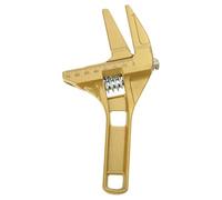 Fahoujs Chiave inglese regolabile, grande apertura bagno tenditore larghezza vite pino 6-68 mm in lega di alluminio tenditore chiave inglese grande tenditore di apertura